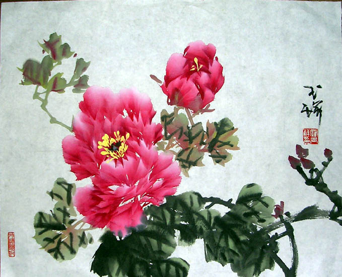 作者：罗玉祥&nbsp;花鸟&nbsp;￥：协商&nbsp;单击鼠标查看大图！