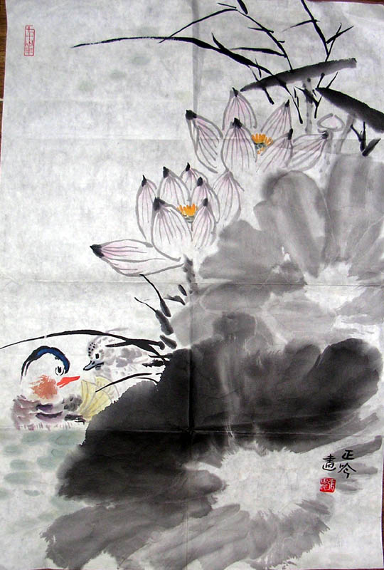 作者：张正吟&nbsp;花鸟&nbsp;￥：协商&nbsp;单击鼠标查看大图！