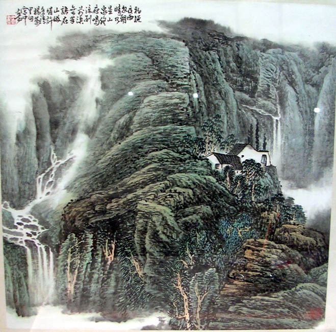 作者：宫中奇&nbsp;山水&nbsp;￥：协商&nbsp;单击鼠标查看大图！