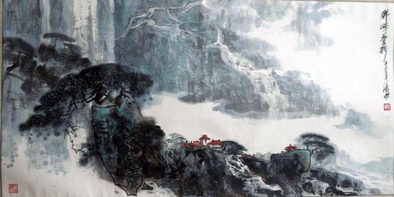 作者：叶维&nbsp;山水&nbsp;￥：协商&nbsp;单击鼠标查看大图！