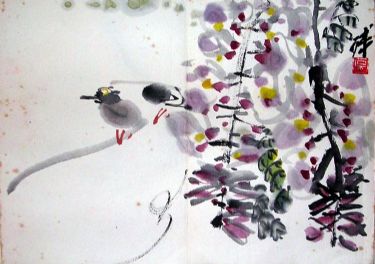 作者：吴冠南&nbsp;花鸟&nbsp;￥：赏真阁藏品&nbsp;单击鼠标查看详细介绍！