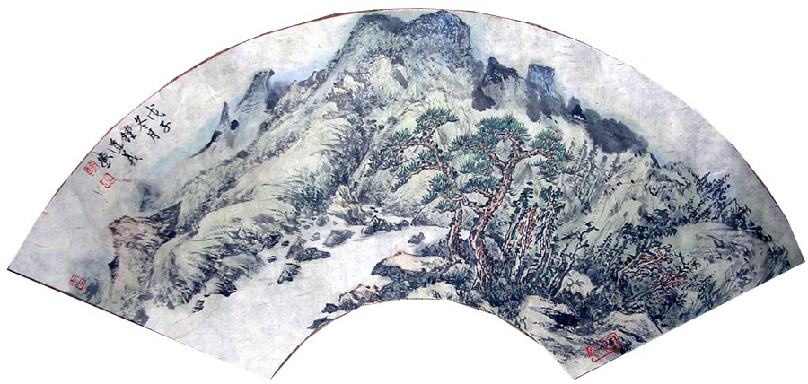 作者：钟道义&nbsp;山水&nbsp;￥：协商&nbsp;单击鼠标查看大图！