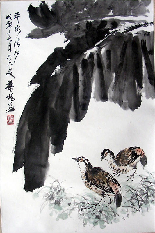 作者：叶矩吾&nbsp;花鸟&nbsp;￥：15000&nbsp;单击鼠标查看大图！