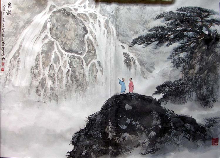 作者：傅瑜明&nbsp;山水&nbsp;￥：4500&nbsp;单击鼠标查看大图！