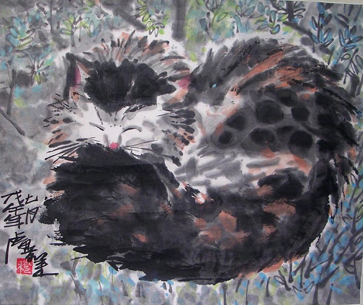 作者：卢如来&nbsp;花鸟&nbsp;￥：协商&nbsp;单击鼠标查看大图！