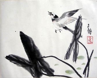 作者：张继馨&nbsp;花鸟&nbsp;￥：赏真阁藏品&nbsp;单击鼠标查看详细介绍！