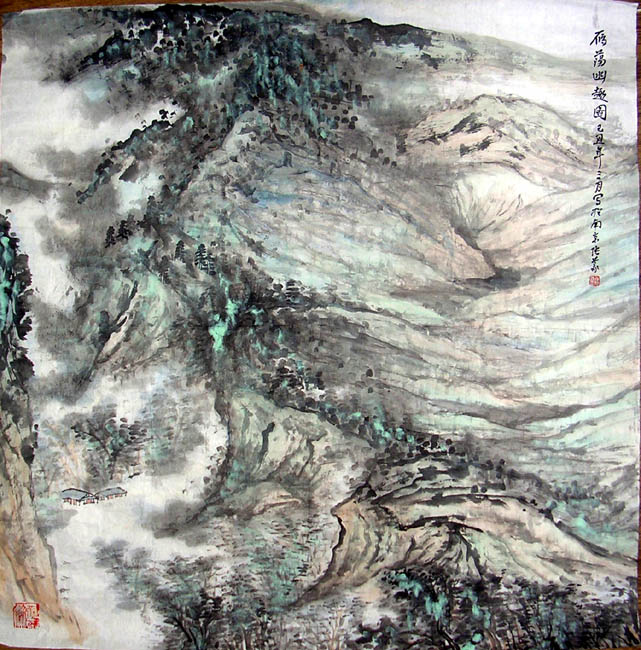 作者：张仪&nbsp;山水&nbsp;￥：协商&nbsp;单击鼠标查看大图！