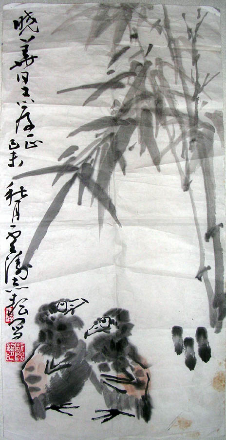 作者：薛志耘&nbsp;花鸟&nbsp;￥：协商&nbsp;单击鼠标查看大图！