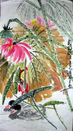 作者：齐秉慧&nbsp;花鸟&nbsp;￥：赏真阁藏品&nbsp;单击鼠标查看详细介绍！