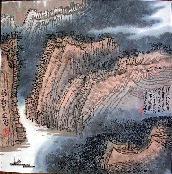 作者：庄利经&nbsp;山水&nbsp;￥：协商&nbsp;单击鼠标查看大图！