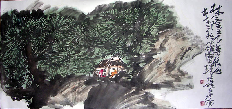 作者：罗国玮&nbsp;山水&nbsp;￥：协商&nbsp;单击鼠标查看大图！