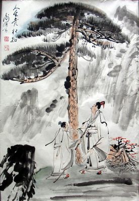 作者：谢伯子&nbsp;人物&nbsp;￥：赏真阁藏品&nbsp;单击鼠标查看详细介绍！