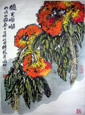 作者：邱炽铭&nbsp;花鸟&nbsp;￥：协商&nbsp;单击鼠标查看详细介绍！