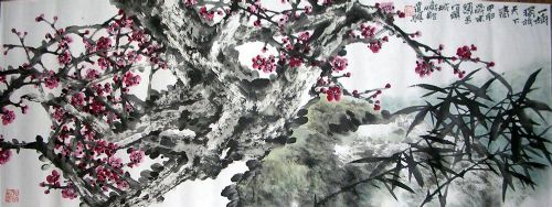 作者：邱炽铭&nbsp;花鸟&nbsp;￥：赏真阁藏品&nbsp;单击鼠标查看详细介绍！