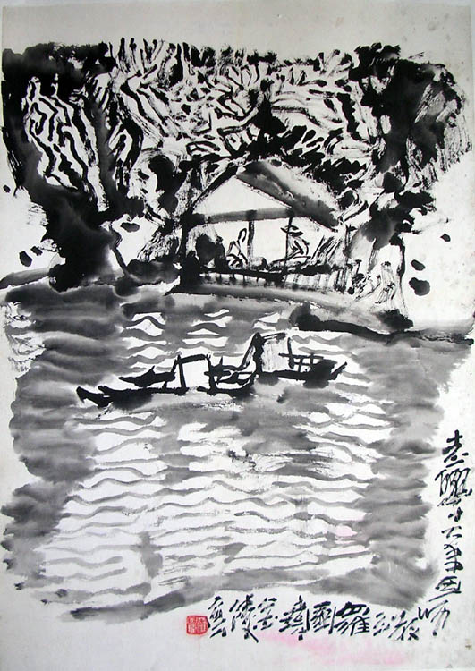 作者：罗国玮&nbsp;山水&nbsp;￥：协商&nbsp;单击鼠标查看大图！