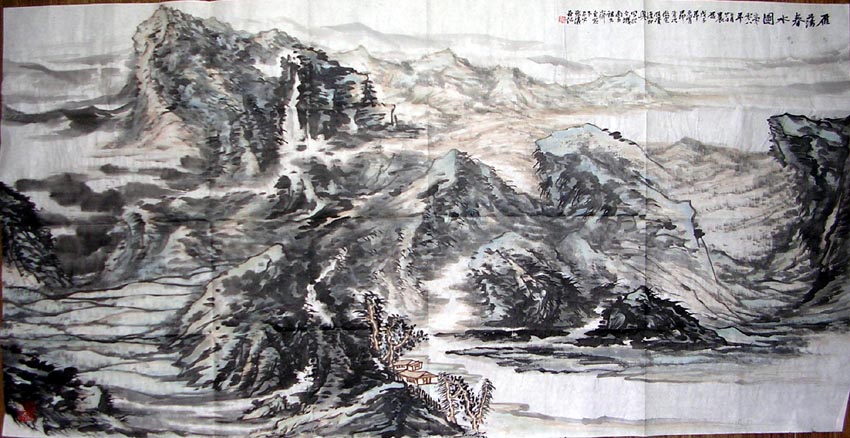 作者：张仪&nbsp;山水&nbsp;￥：协商&nbsp;单击鼠标查看大图！