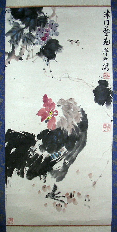 作者：陈学智&nbsp;花鸟&nbsp;￥：协商&nbsp;单击鼠标查看大图！