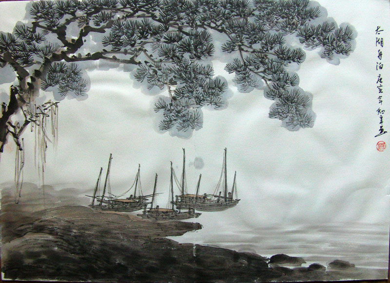 作者：汤知辛&nbsp;山水&nbsp;￥：协商&nbsp;单击鼠标查看大图！