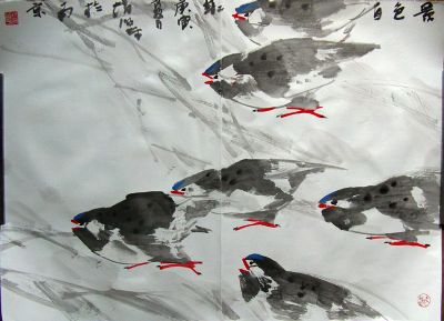 作者：赵治平&nbsp;花鸟&nbsp;￥：协商&nbsp;单击鼠标查看详细介绍！