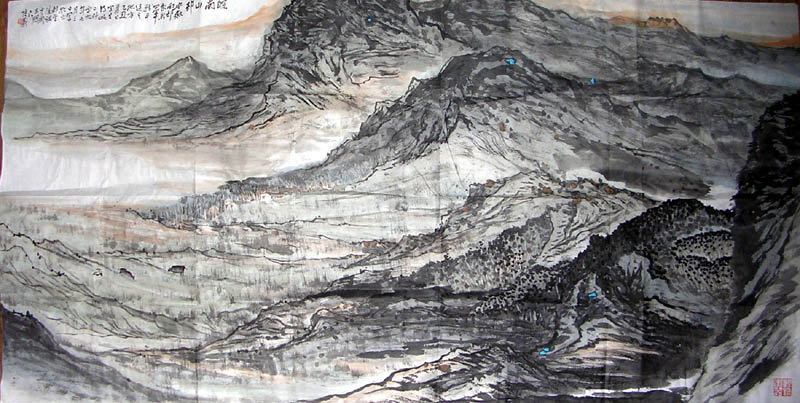 作者：张  仪&nbsp;山水&nbsp;￥：4000&nbsp;单击鼠标查看大图！