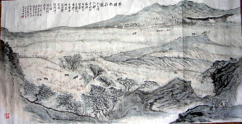 作者：张  仪&nbsp;山水&nbsp;￥：4000&nbsp;单击鼠标查看大图！