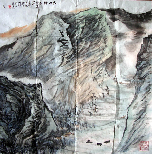 作者：张  仪&nbsp;山水&nbsp;￥：协商&nbsp;单击鼠标查看大图！