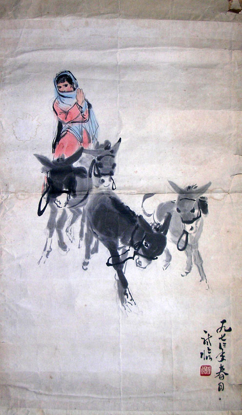 作者：史国良（释慧禅）&nbsp;人物&nbsp;￥：赏真阁藏品&nbsp;单击鼠标查看大图！