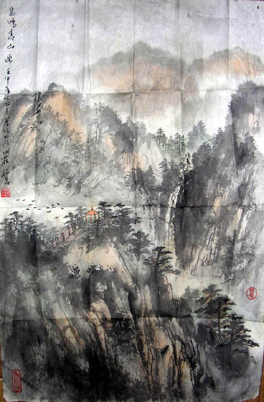 作者：蔡松昌&nbsp;山水&nbsp;￥：协商&nbsp;单击鼠标查看大图！