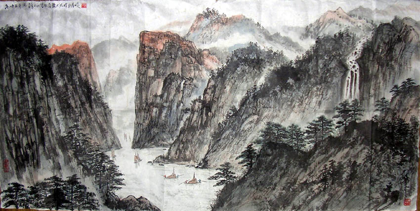 作者：蔡松昌&nbsp;山水&nbsp;￥：协商&nbsp;单击鼠标查看大图！