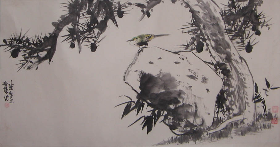 作者：徐纯原&nbsp;  花鸟&nbsp;￥：协商&nbsp;单击鼠标查看大图！