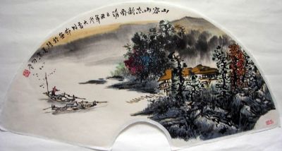 作者：张乃冬&nbsp;山水扇面&nbsp;￥：1000&nbsp;单击鼠标查看详细介绍！