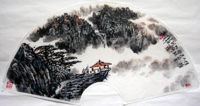 作者：张乃冬&nbsp;山水扇面&nbsp;￥：1000&nbsp;单击鼠标查看详细介绍！