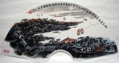 作者：张乃冬&nbsp;山水扇面&nbsp;￥：1000&nbsp;单击鼠标查看详细介绍！