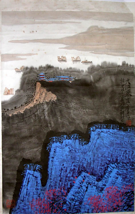 作者：庄利经&nbsp;山水&nbsp;￥：协商&nbsp;单击鼠标查看大图！