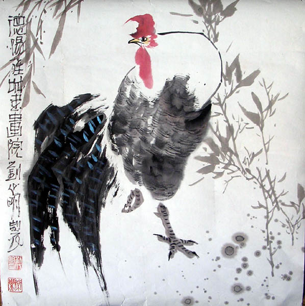 作者：刘代明 &nbsp;  花鸟&nbsp;￥：1000&nbsp;单击鼠标查看大图！