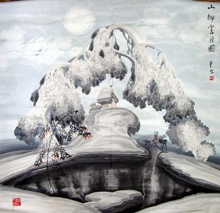 作者：周尊城&nbsp;山水&nbsp;￥：协商&nbsp;单击鼠标查看详细介绍！