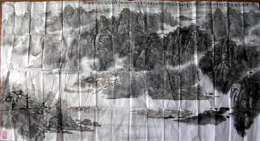 作者：张乃冬&nbsp;山水&nbsp;￥：协商&nbsp;单击鼠标查看大图！