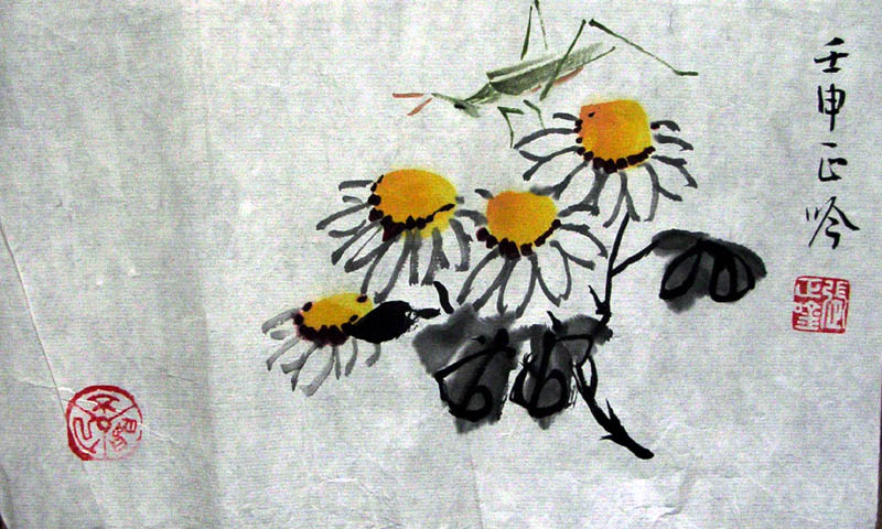 作者：张正吟&nbsp;  花鸟&nbsp;￥：协商&nbsp;单击鼠标查看大图！