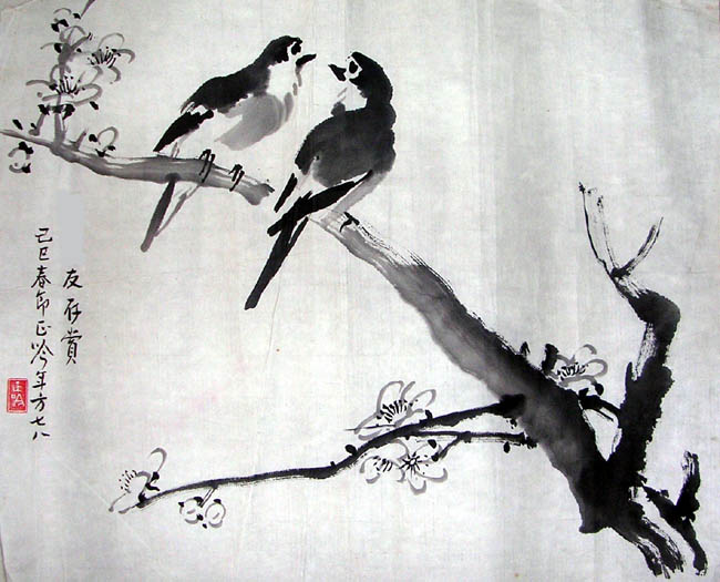 作者：张正吟&nbsp;  花鸟&nbsp;￥：协商&nbsp;单击鼠标查看大图！