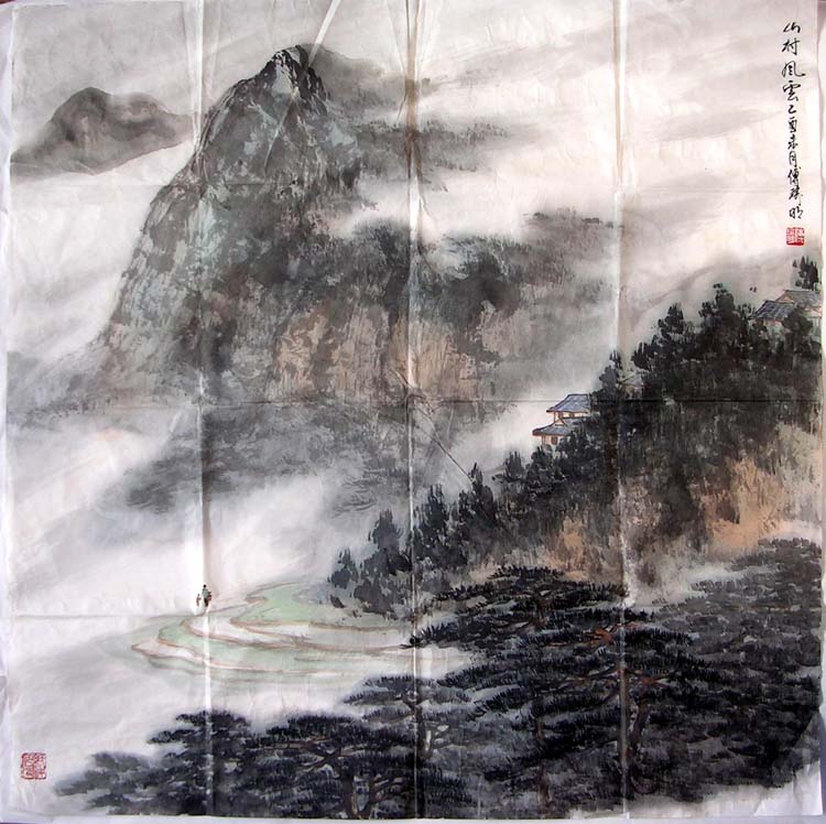 作者：傅瑜明&nbsp;山水&nbsp;￥：4500&nbsp;单击鼠标查看大图！