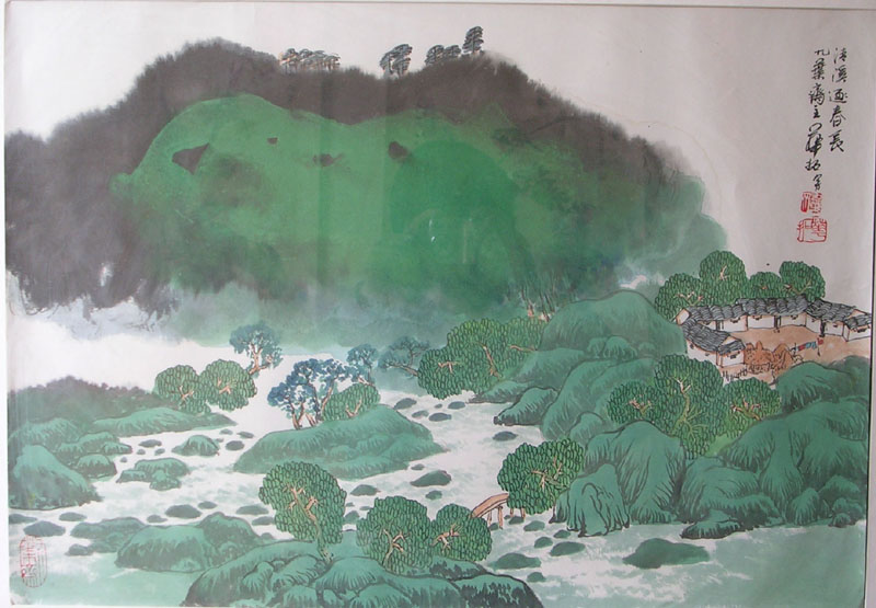 作者：华拓&nbsp;山水&nbsp;￥：12000&nbsp;单击鼠标查看大图！