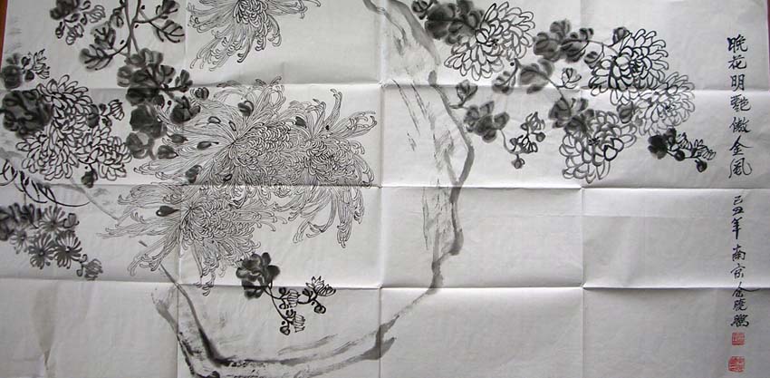 作者：余晓鹏&nbsp;花鸟&nbsp;￥：10000&nbsp;单击鼠标查看大图！