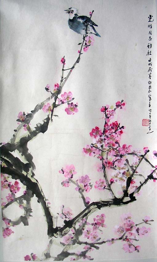 作者：胡国仁&nbsp;花鸟&nbsp;￥：协商&nbsp;单击鼠标查看大图！