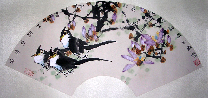 作者：吴和德&nbsp;花鸟&nbsp;￥：协商&nbsp;单击鼠标查看大图！