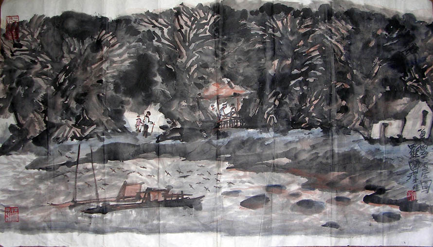 作者：罗国玮&nbsp;山水&nbsp;￥：协商&nbsp;单击鼠标查看大图！