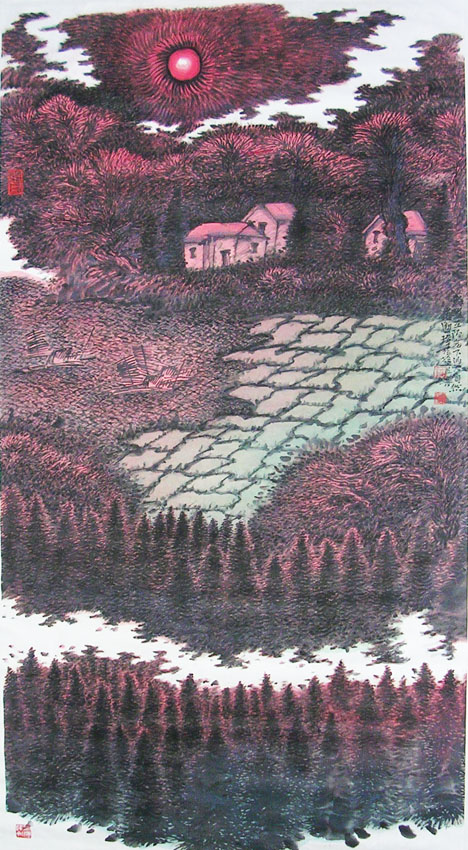 作者：罗国玮&nbsp;山水&nbsp;￥：协商&nbsp;单击鼠标查看大图！