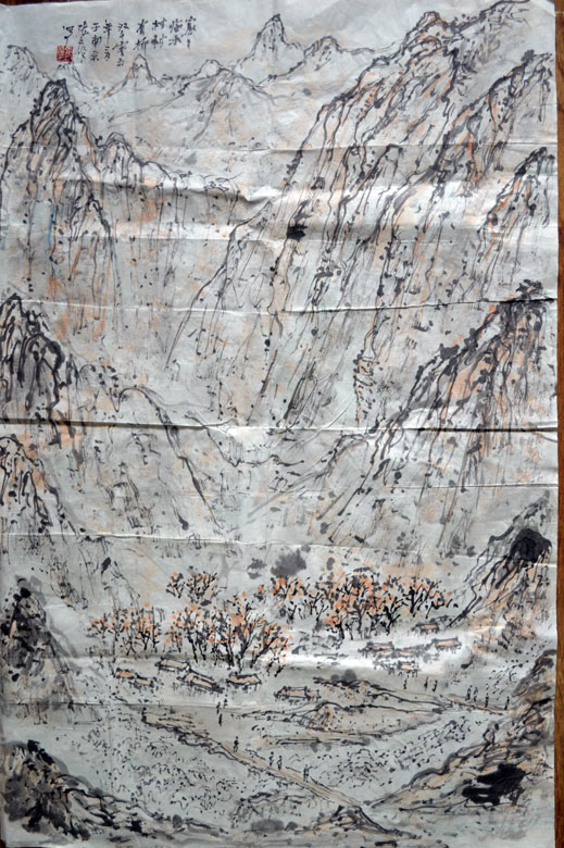 作者：张文俊&nbsp;山水&nbsp;￥：协商&nbsp;单击鼠标查看大图！