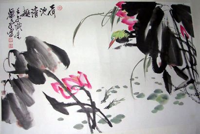 作者：萧 平&nbsp;花鸟 荷塘清趣&nbsp;￥：协商&nbsp;单击鼠标查看详细介绍！