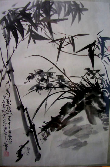 作者：萧 平&nbsp;双清图&nbsp;￥：协商&nbsp;单击鼠标查看大图！