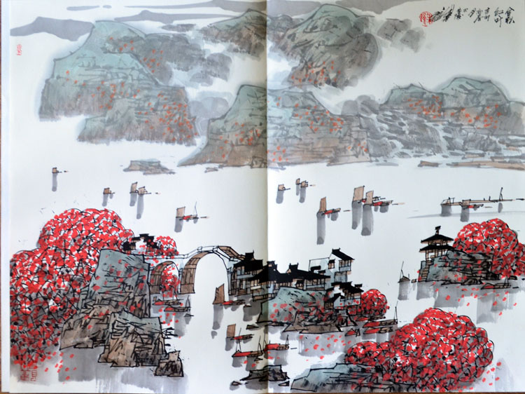 作者：叶维&nbsp;山水&nbsp;￥：协商&nbsp;单击鼠标查看大图！